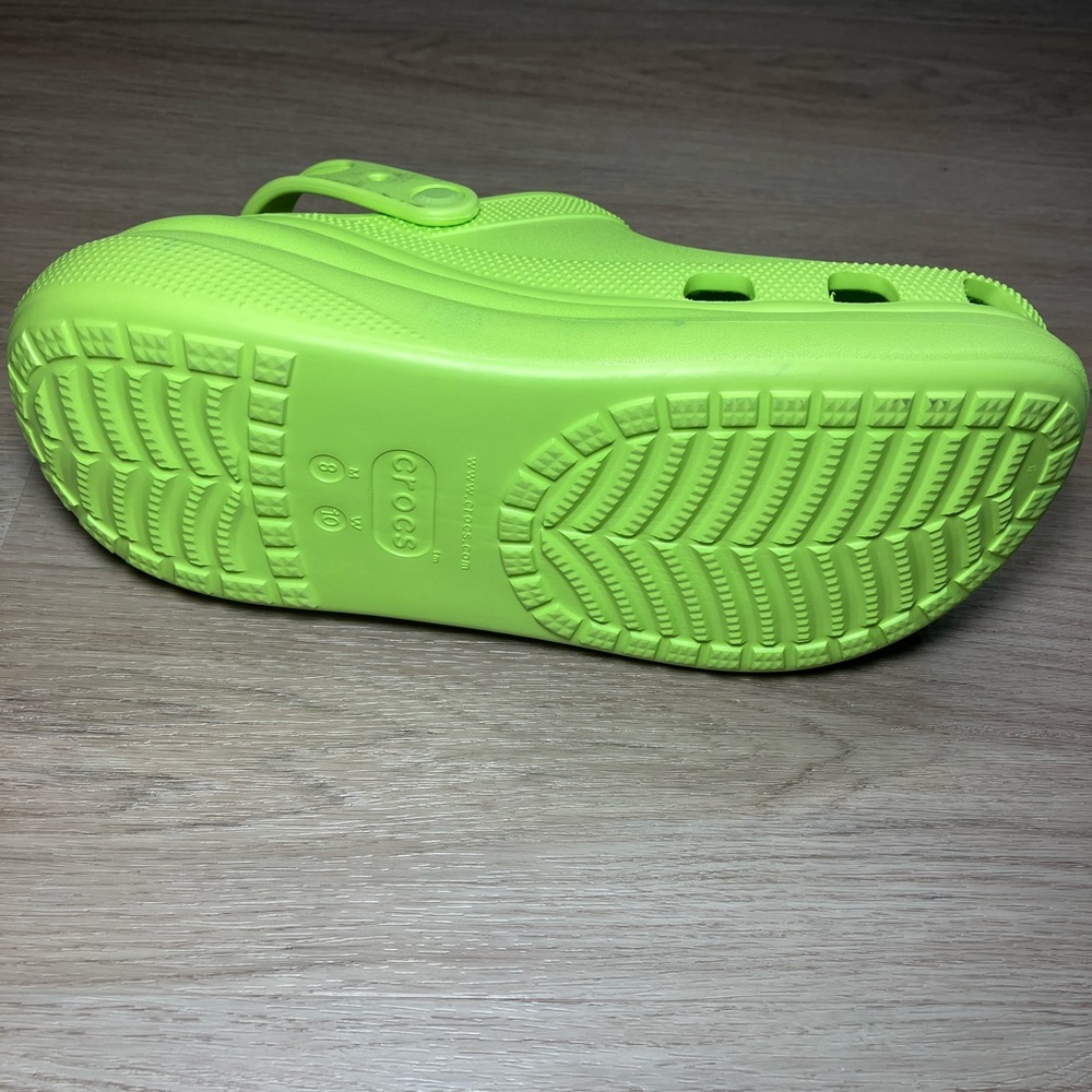 Crocs Classic Crush Clogs size 8M 10W - Picture 8 of 9